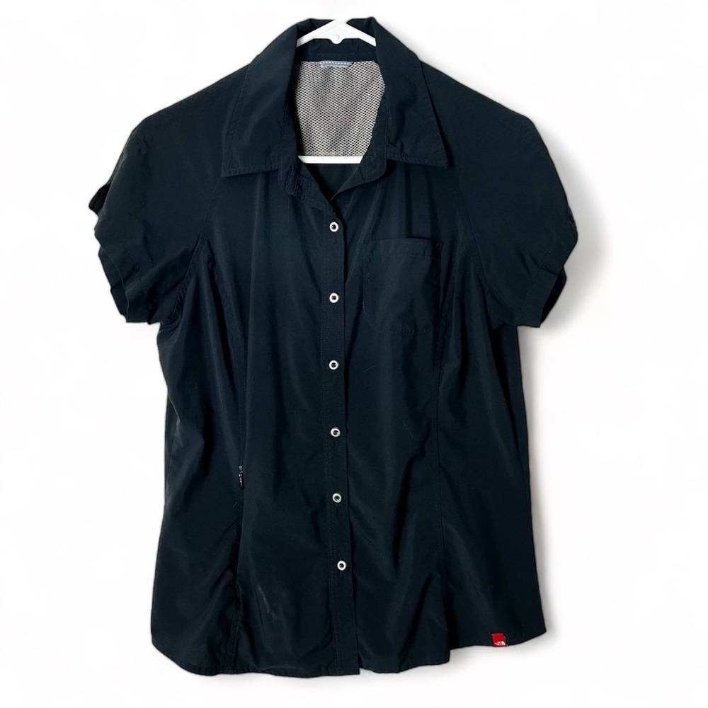 The North Face - Women’s Black Short Sleeve‎ Trail Shirt - Sz. M